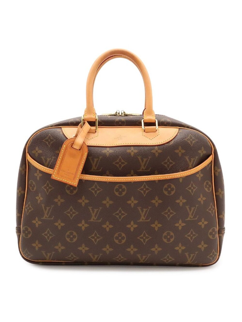 Louis Vuitton Monogram Bowling Vanity Deauville Mini Boston Bag Purse